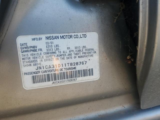 Photo 11 VIN: JN1CA31D11T828767 - NISSAN MAXIMA GXE 