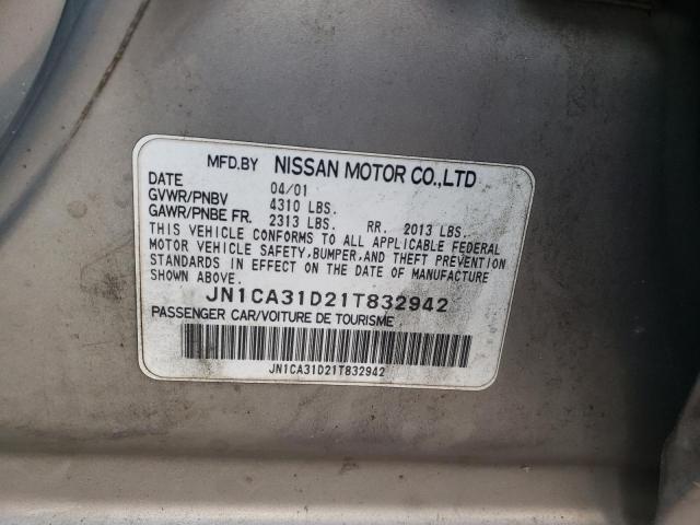 Photo 11 VIN: JN1CA31D21T832942 - NISSAN MAXIMA GXE 