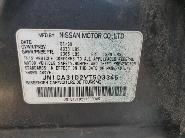 Photo 11 VIN: JN1CA31D2YT503345 - NISSAN MAXIMA 