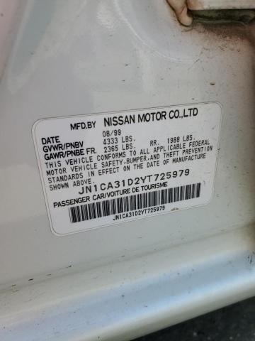 Photo 11 VIN: JN1CA31D2YT725979 - NISSAN MAXIMA GLE 