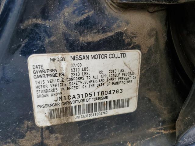 Photo 11 VIN: JN1CA31D51T804763 - NISSAN MAXIMA 