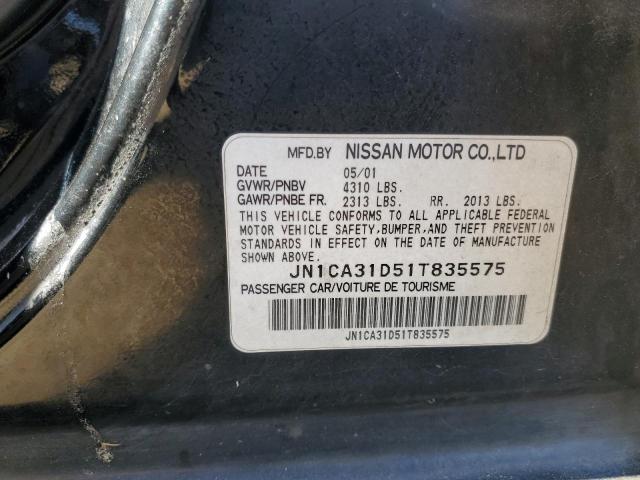 Photo 11 VIN: JN1CA31D51T835575 - NISSAN MAXIMA 