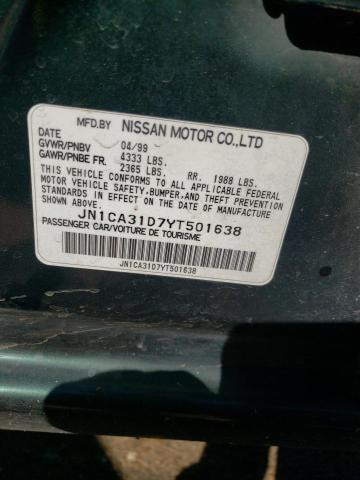 Photo 11 VIN: JN1CA31D7YT501638 - NISSAN MAXIMA 