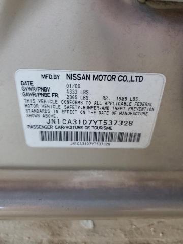 Photo 11 VIN: JN1CA31D7YT537328 - NISSAN MAXIMA GLE 