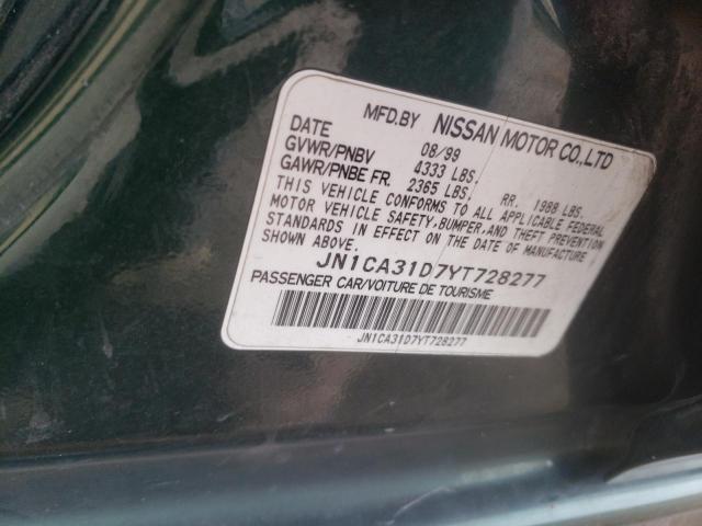 Photo 12 VIN: JN1CA31D7YT728277 - NISSAN MAXIMA GLE 