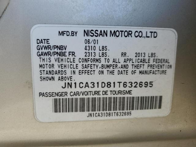 Photo 11 VIN: JN1CA31D81T632695 - NISSAN MAXIMA 