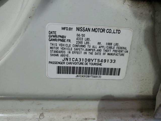 Photo 11 VIN: JN1CA31D8YT549133 - NISSAN MAXIMA GLE 