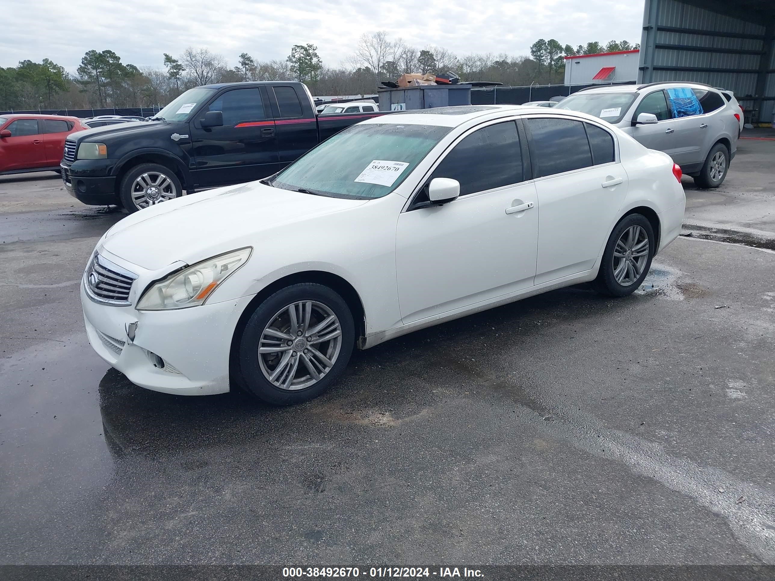 Photo 1 VIN: JN1CV6AP0CM623275 - INFINITI G 