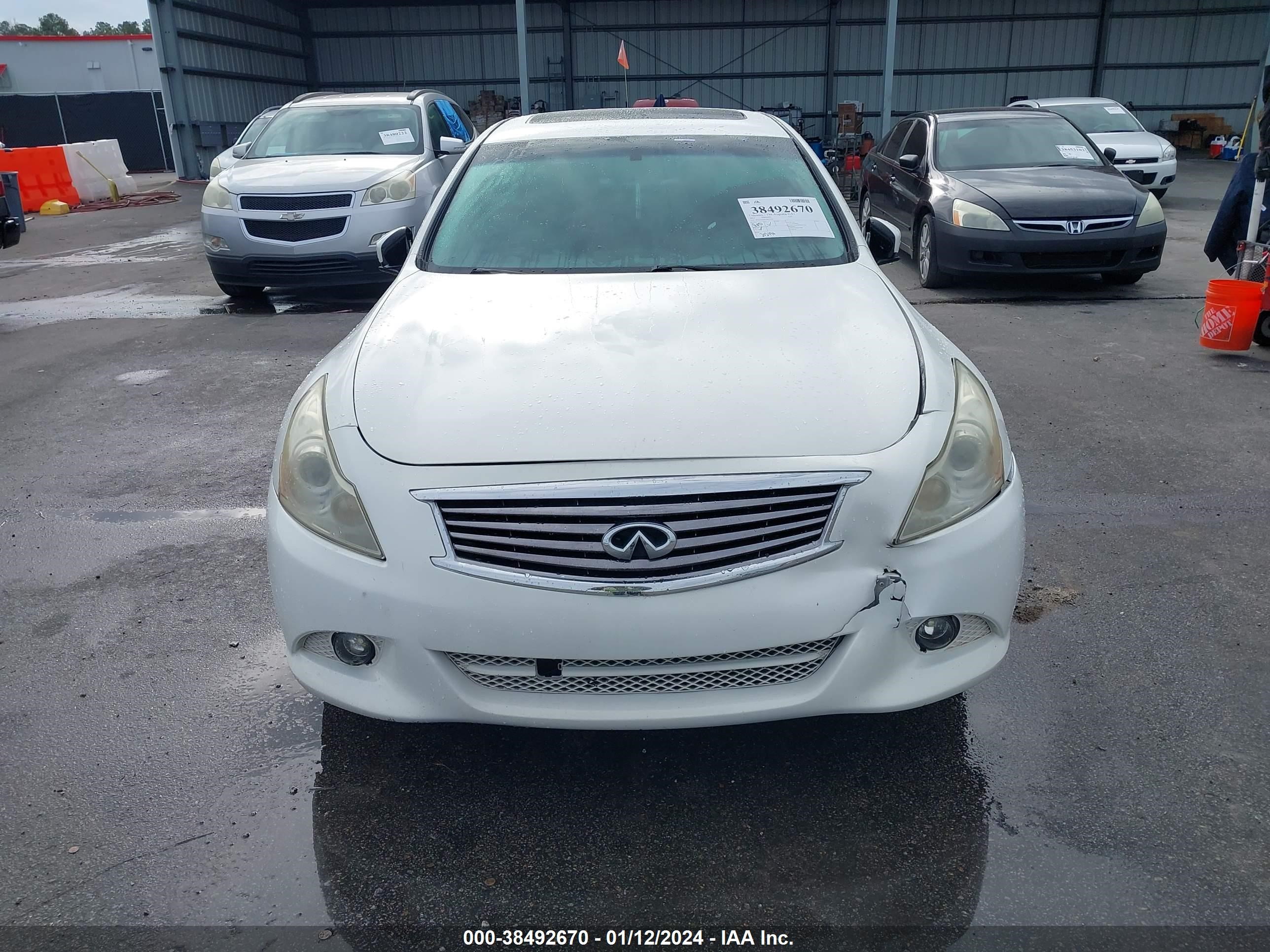 Photo 5 VIN: JN1CV6AP0CM623275 - INFINITI G 