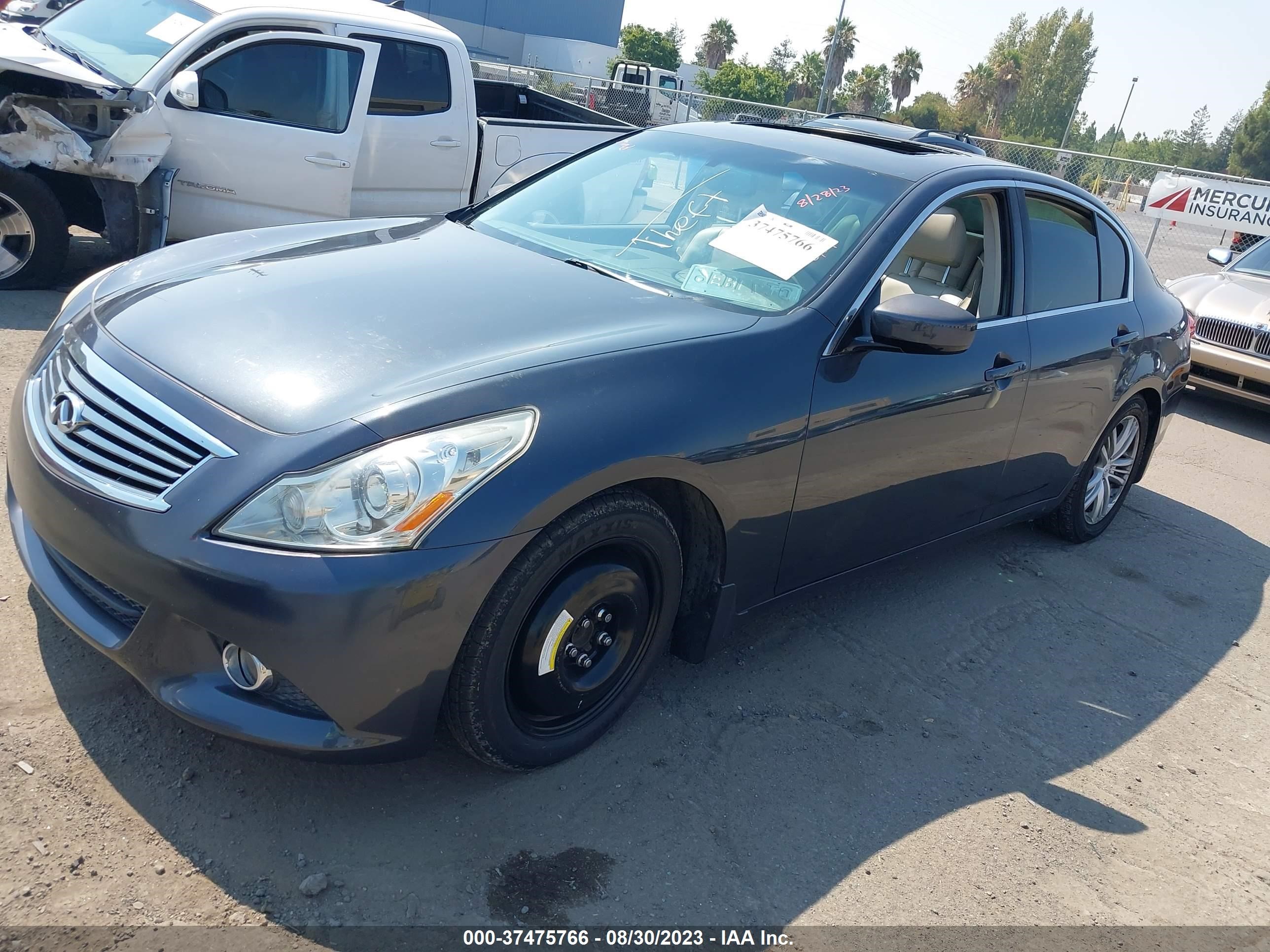 Photo 1 VIN: JN1CV6AP0DM712152 - INFINITI G 