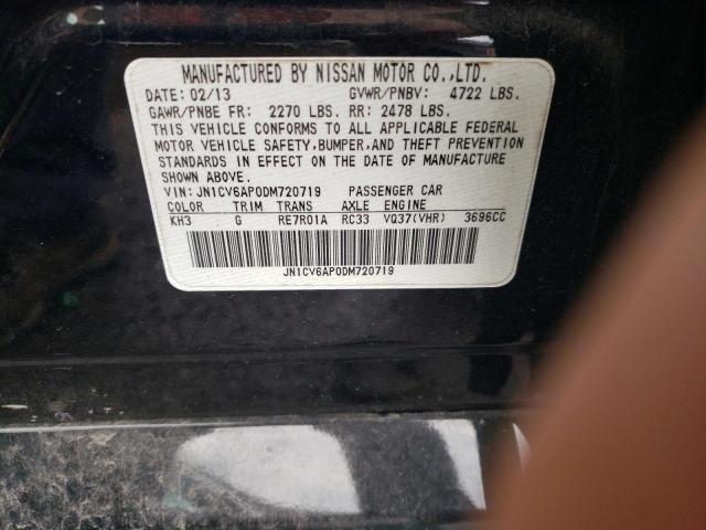 Photo 11 VIN: JN1CV6AP0DM720719 - INFINITI G37 BASE 