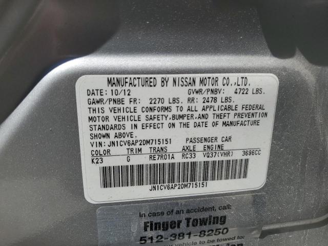 Photo 11 VIN: JN1CV6AP2DM715151 - INFINITI G37 BASE 