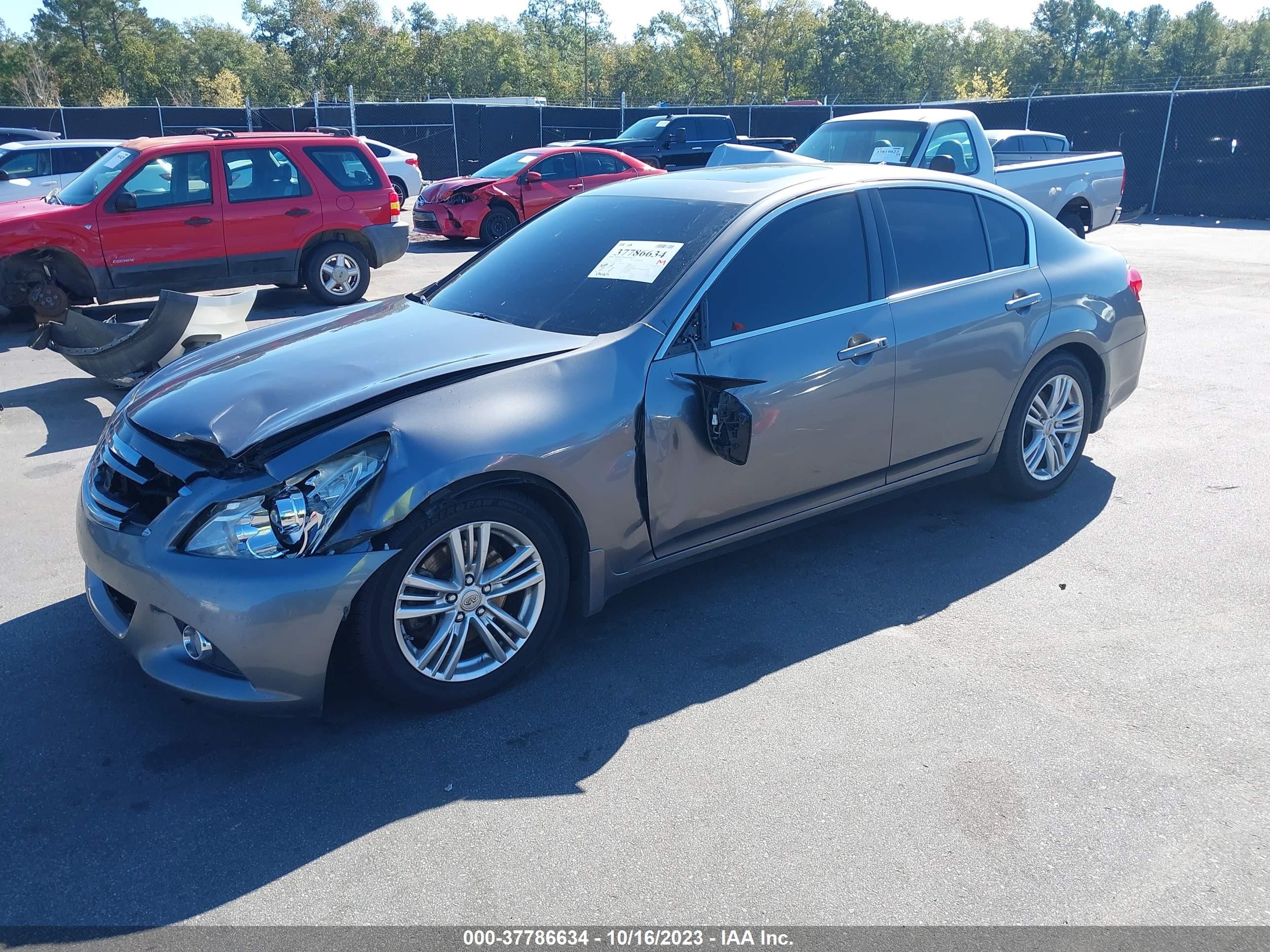 Photo 1 VIN: JN1CV6AP2DM717840 - INFINITI G 