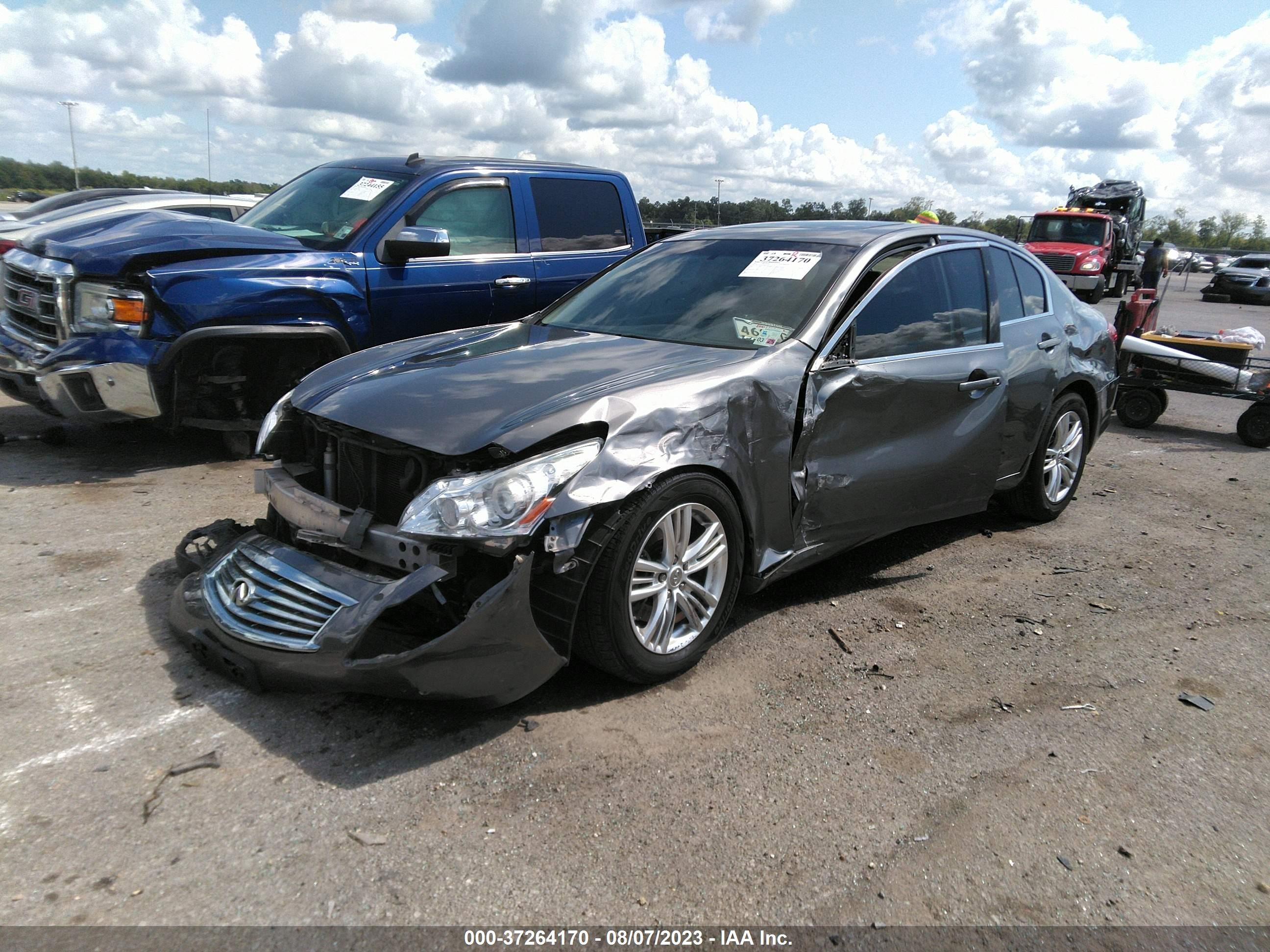 Photo 1 VIN: JN1CV6AP3CM623738 - INFINITI G 