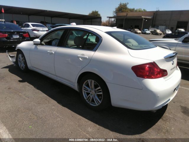 Photo 2 VIN: JN1CV6AP3CM625702 - INFINITI G37 SEDAN 