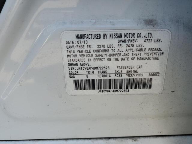 Photo 11 VIN: JN1CV6AP4DM722523 - INFINITI G37 BASE 