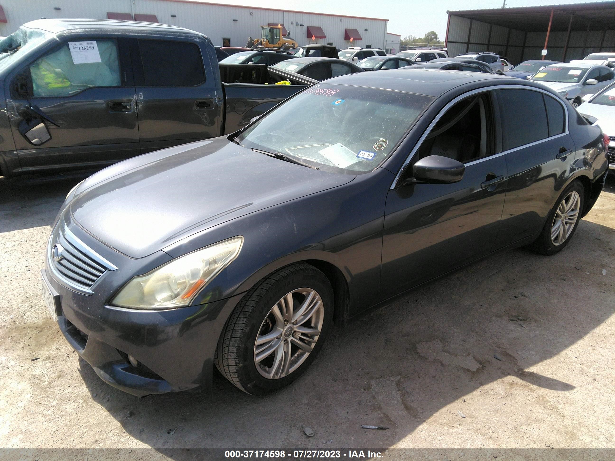 Photo 1 VIN: JN1CV6AP5CM937018 - INFINITI G 