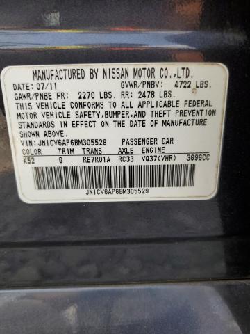 Photo 12 VIN: JN1CV6AP6BM305529 - INFINITI G37 BASE 