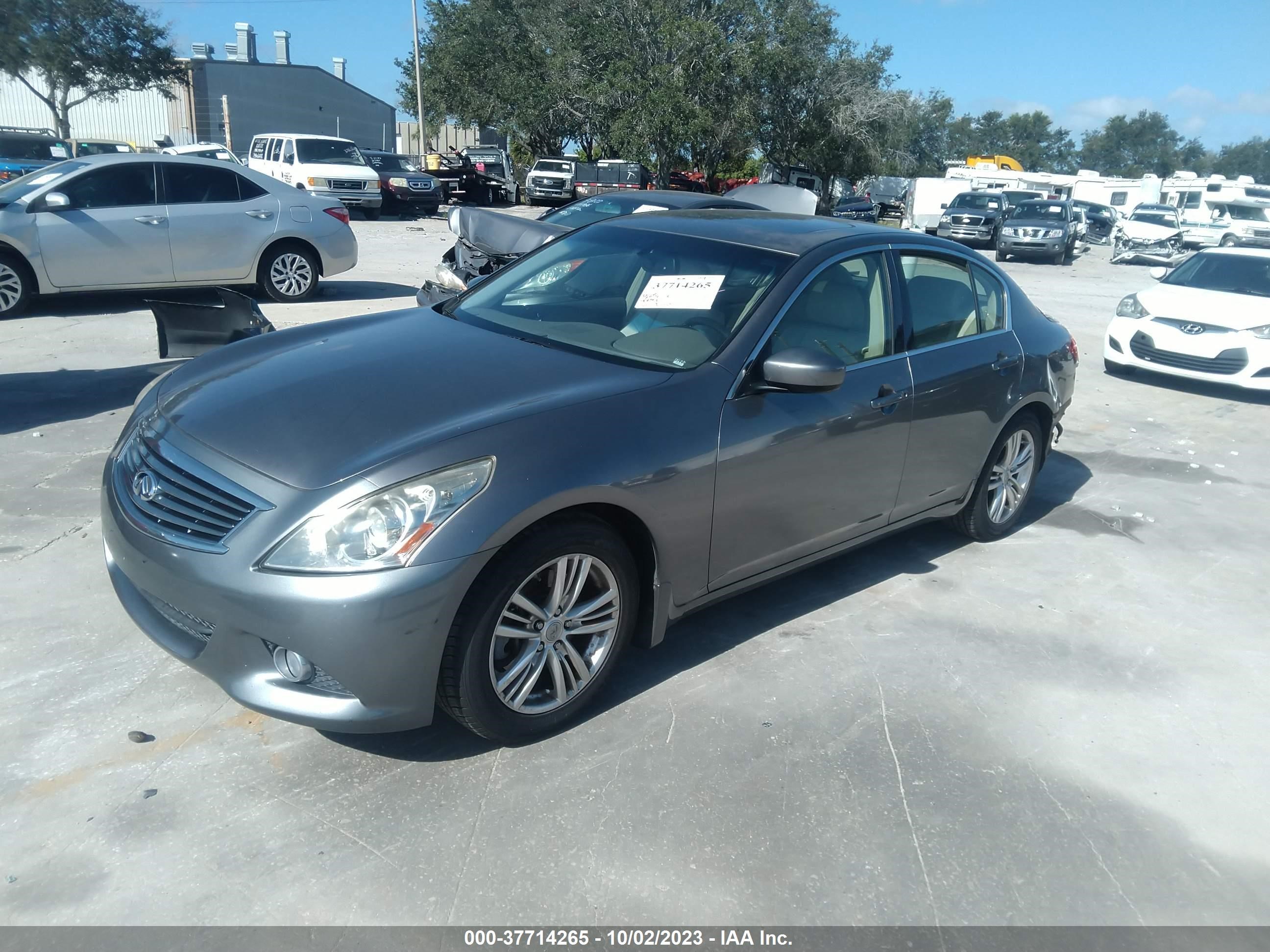 Photo 1 VIN: JN1CV6AP7DM717428 - INFINITI G37 BASE 