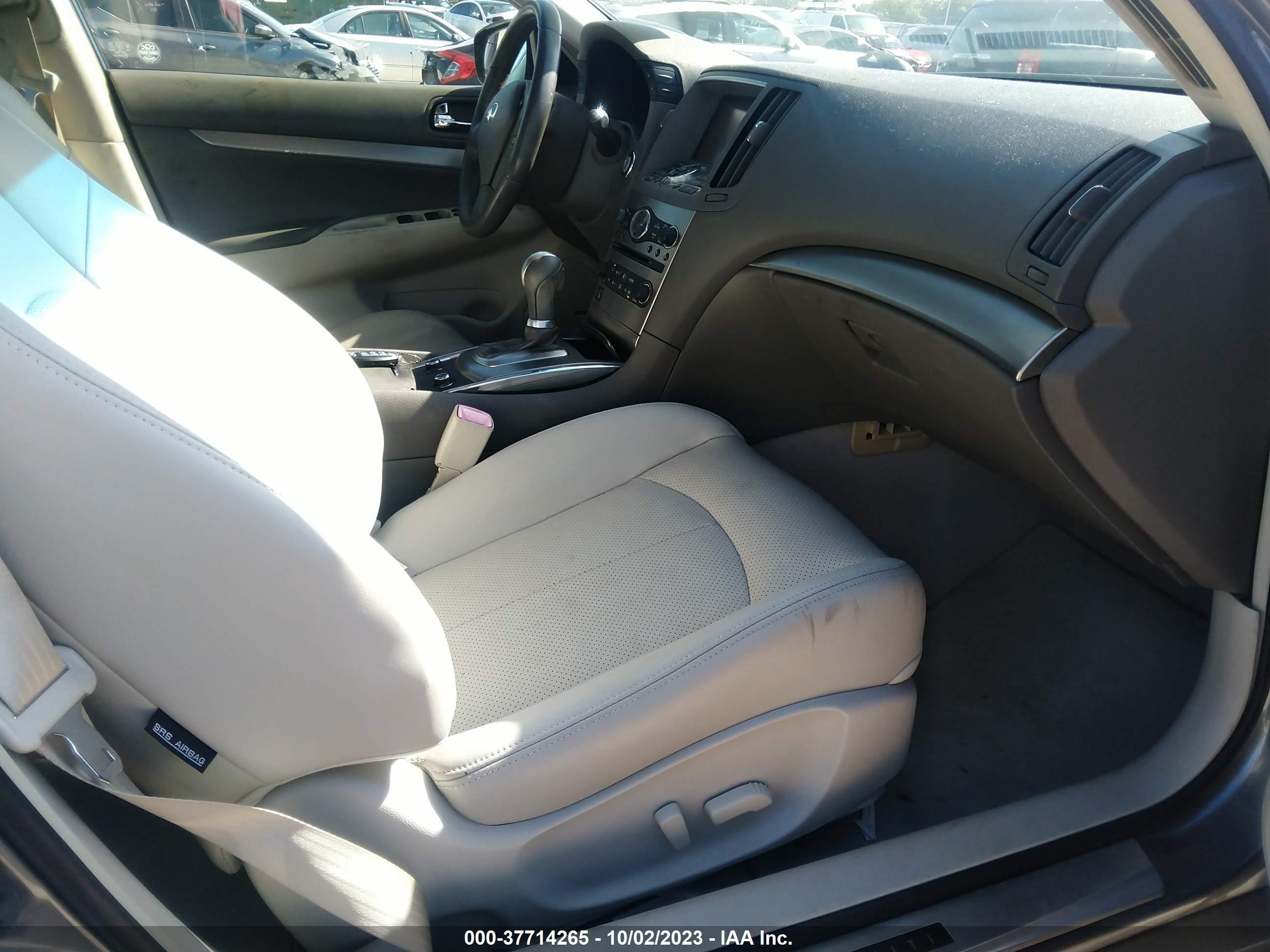 Photo 4 VIN: JN1CV6AP7DM717428 - INFINITI G37 BASE 