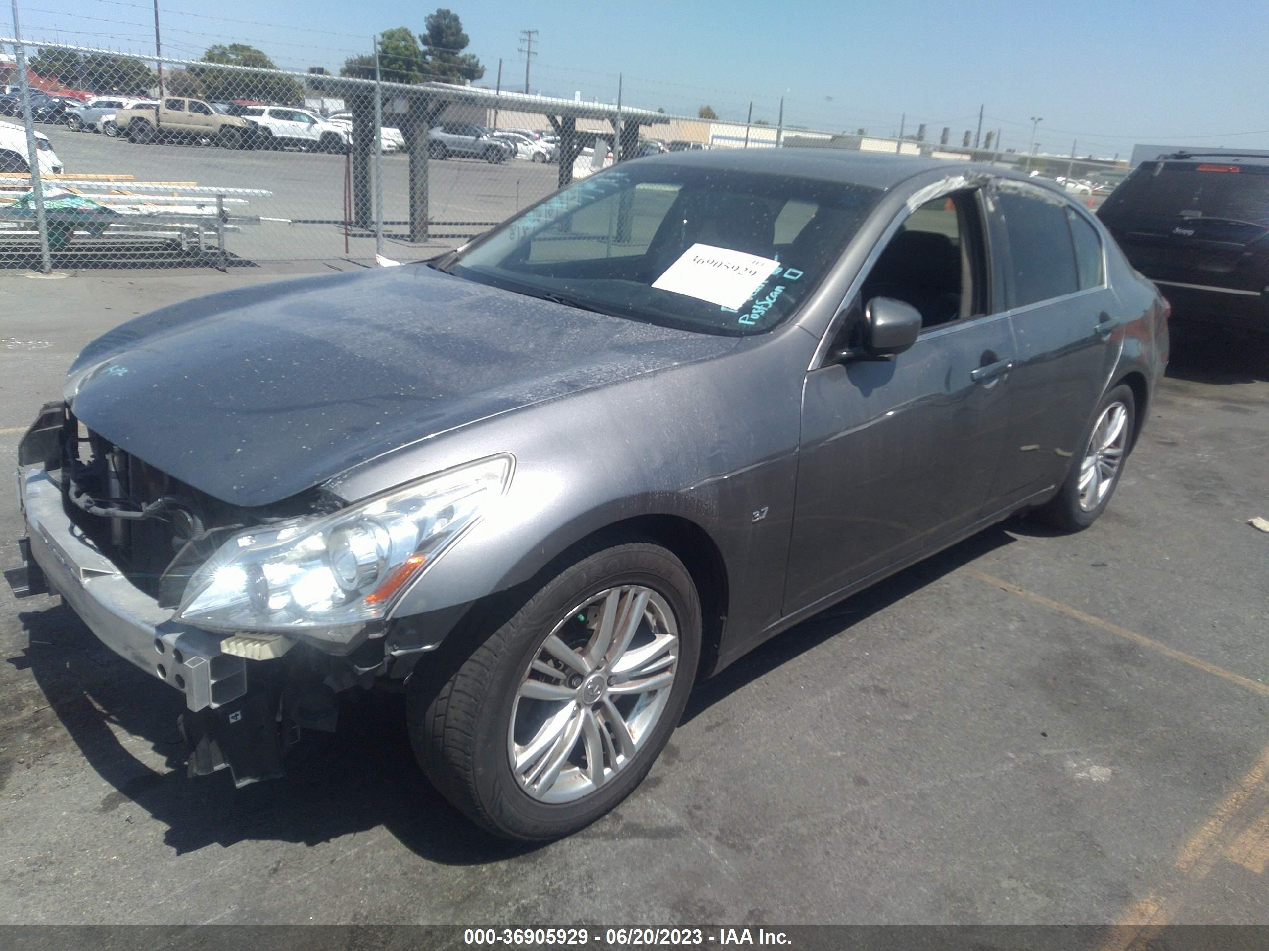 Photo 1 VIN: JN1CV6AP7FM500660 - INFINITI Q40 