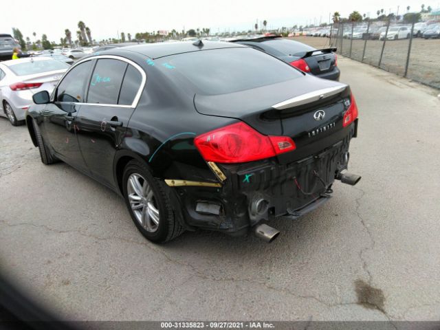 Photo 3 VIN: JN1CV6AP8AM201333 - INFINITI G37 SEDAN 