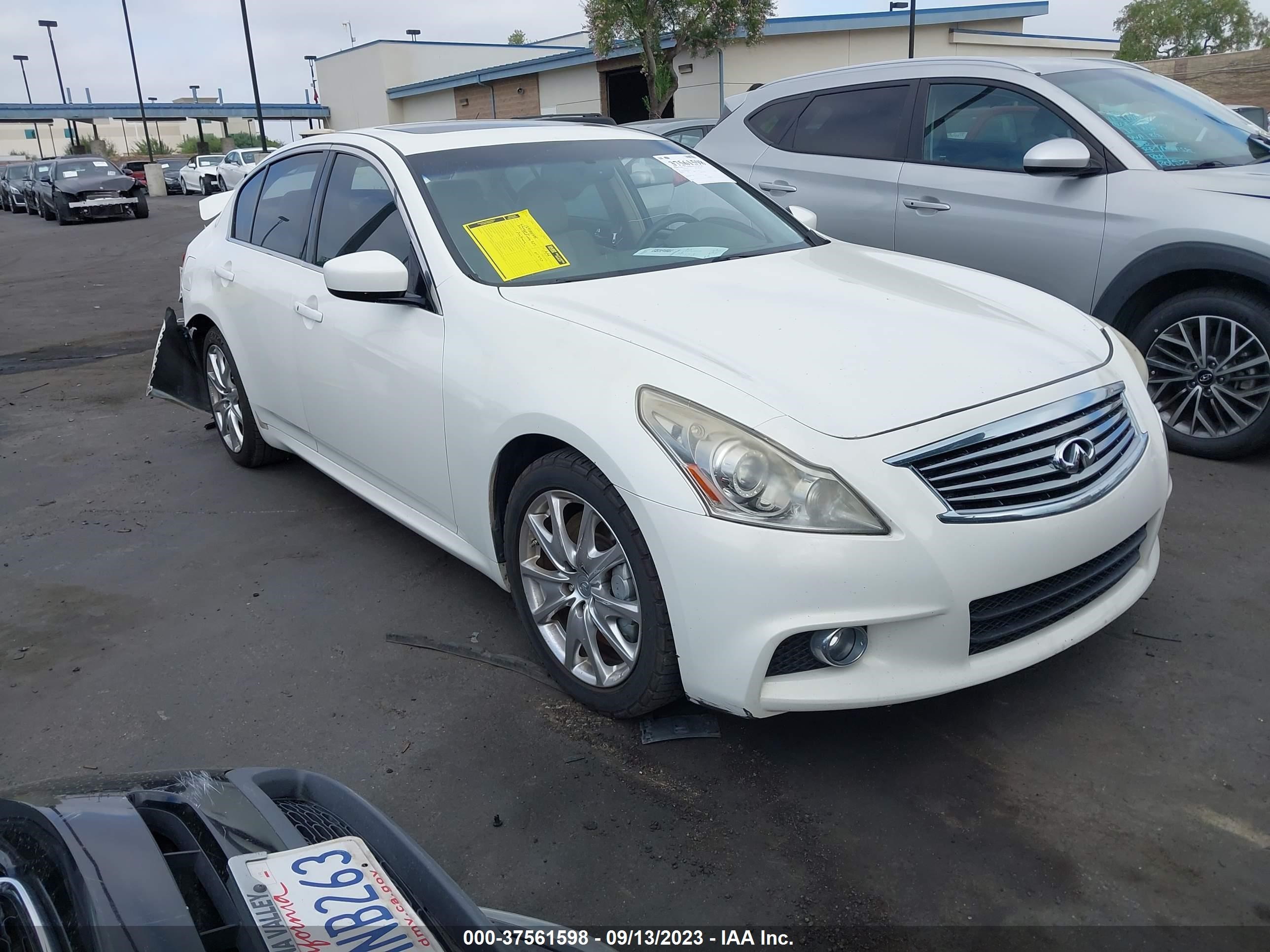 Photo 0 VIN: JN1CV6AP9BM506132 - INFINITI G 