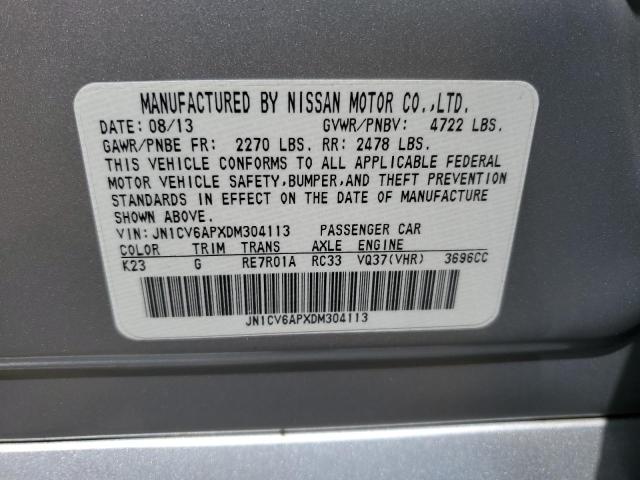 Photo 12 VIN: JN1CV6APXDM304113 - INFINITI G37 