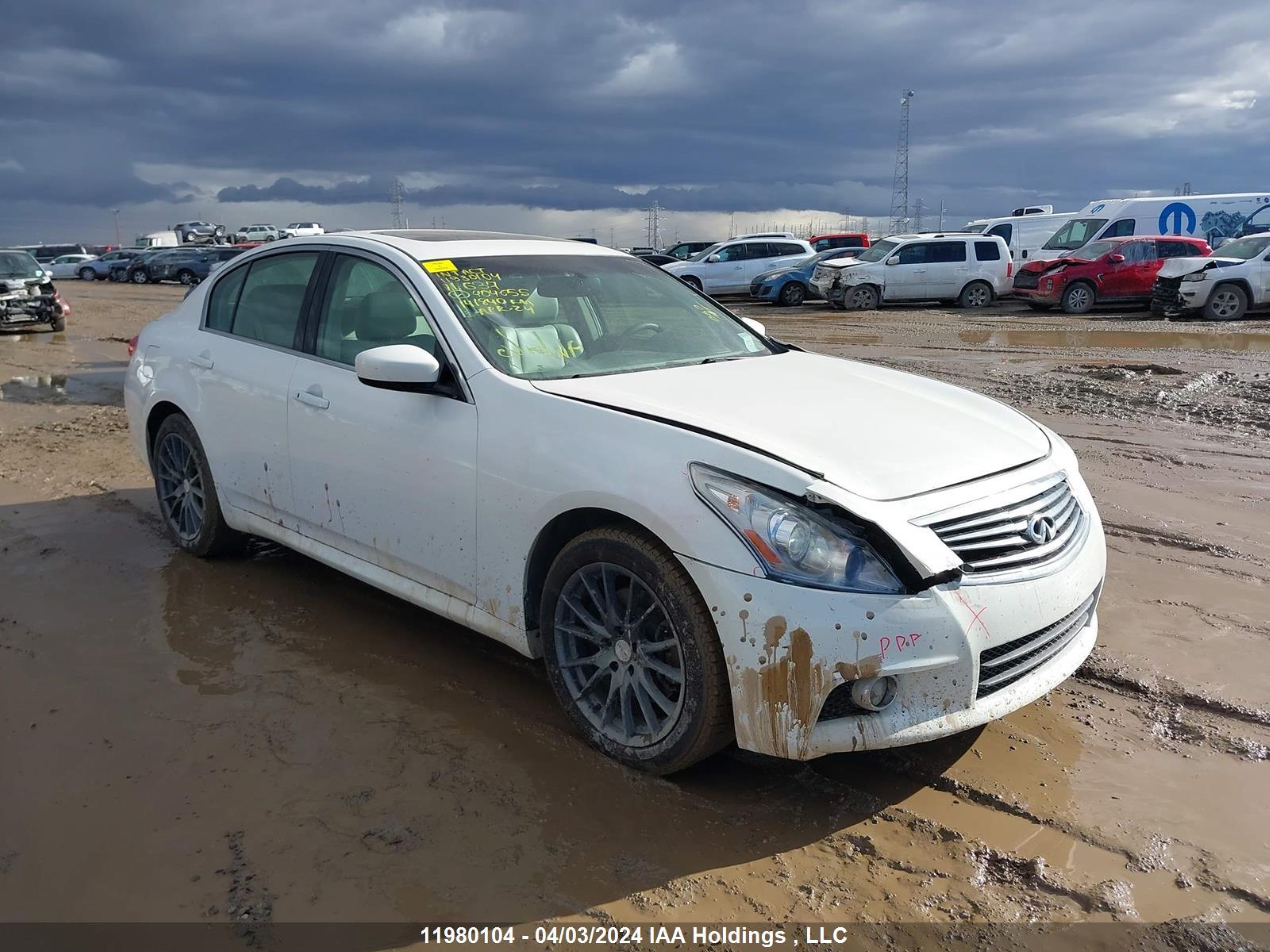 Photo 0 VIN: JN1CV6AR0BM404655 - INFINITI G 