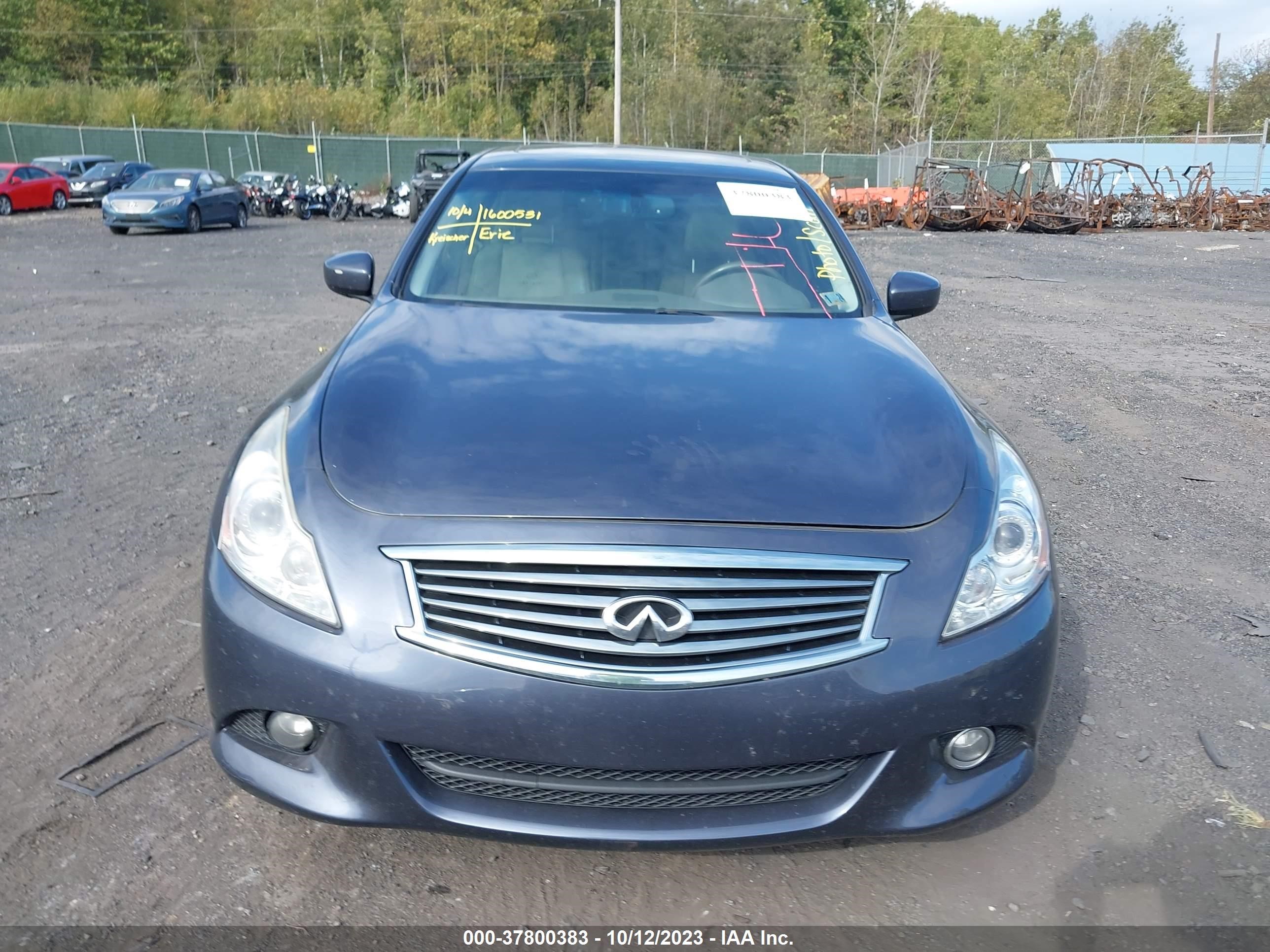 Photo 11 VIN: JN1CV6AR0CM974205 - INFINITI G 