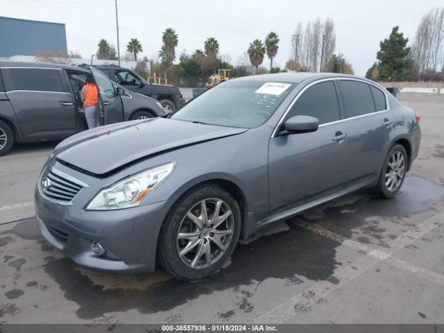 Photo 1 VIN: JN1CV6AR2CM678649 - INFINITI G37X 