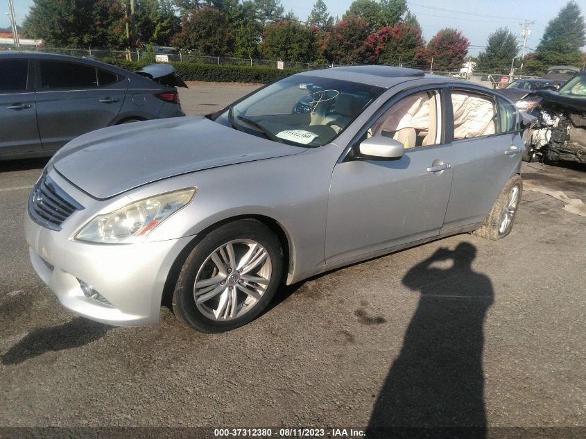 Photo 1 VIN: JN1CV6AR2DM356496 - INFINITI G 