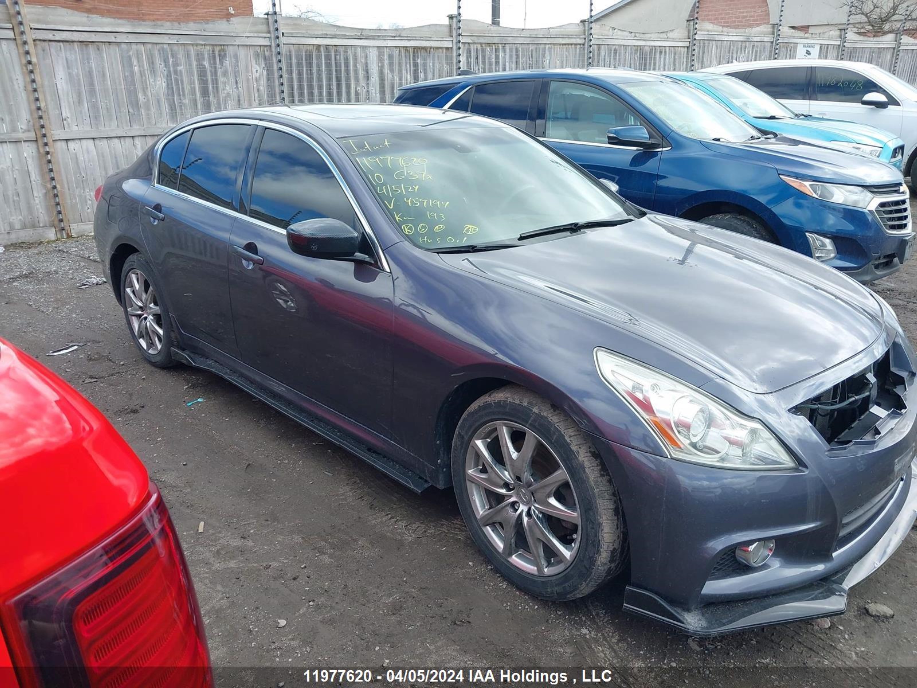 Photo 12 VIN: JN1CV6AR4AM457194 - INFINITI NULL 