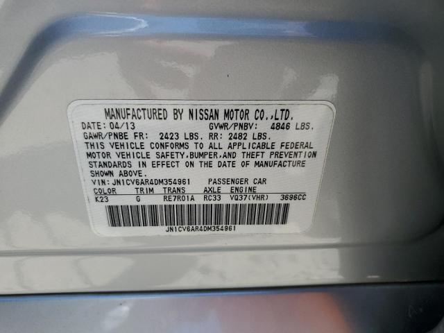 Photo 11 VIN: JN1CV6AR4DM354961 - INFINITI G37 