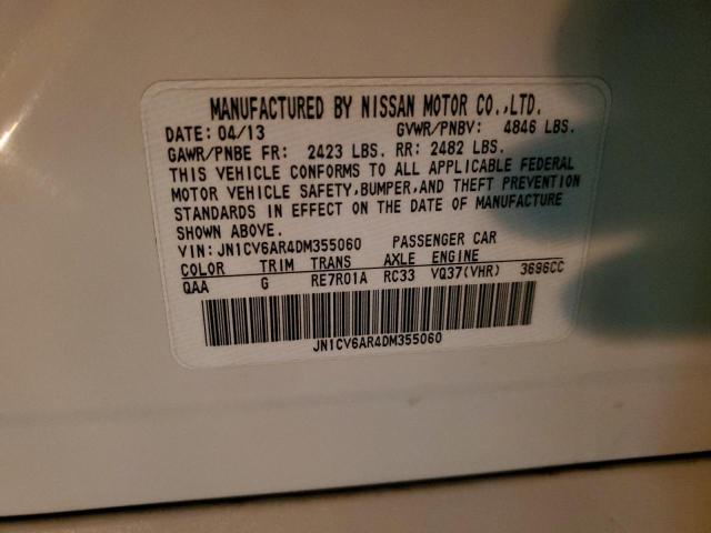 Photo 11 VIN: JN1CV6AR4DM355060 - INFINITI G37 