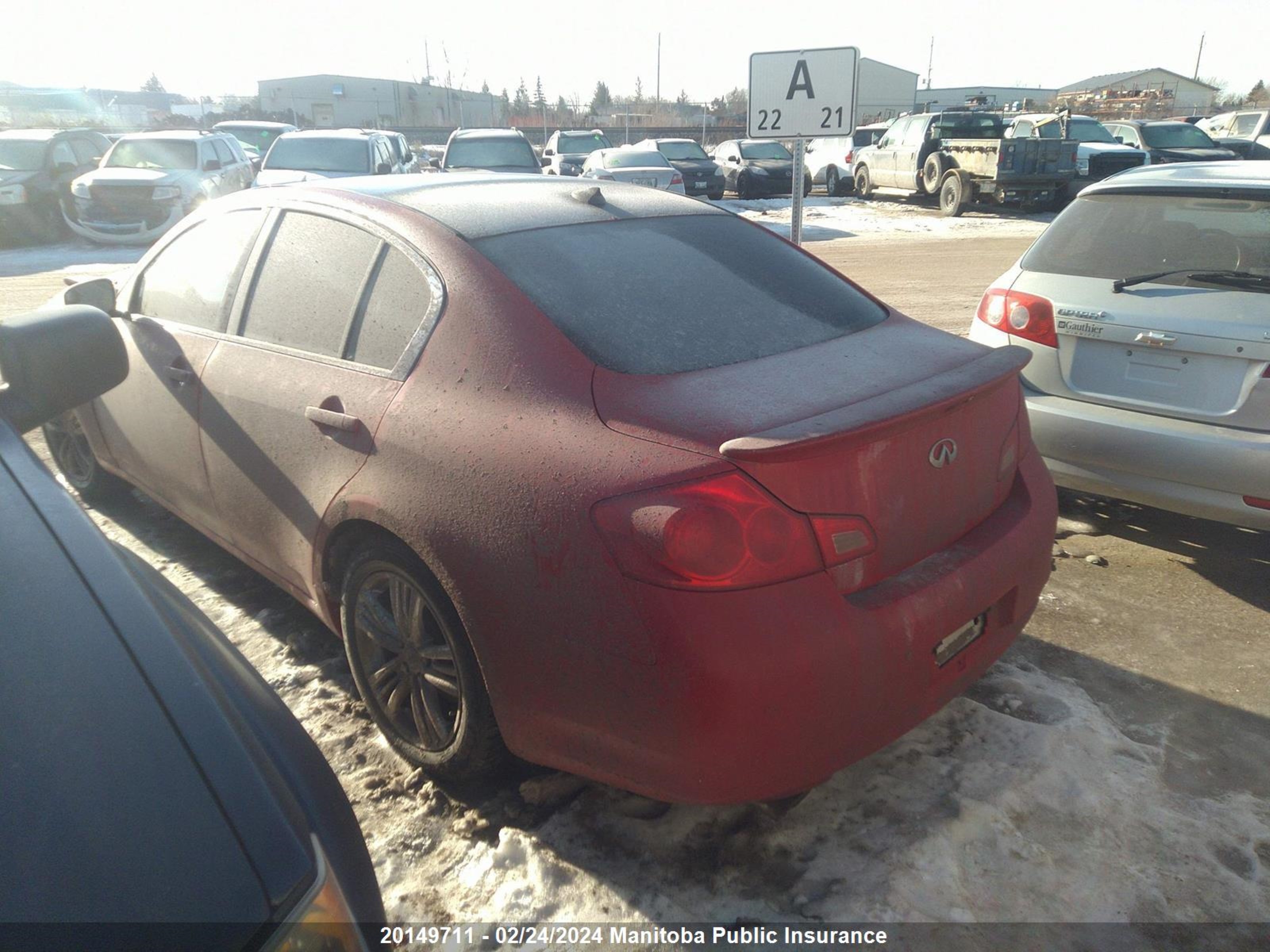 Photo 2 VIN: JN1CV6AR5DM352894 - INFINITI G 