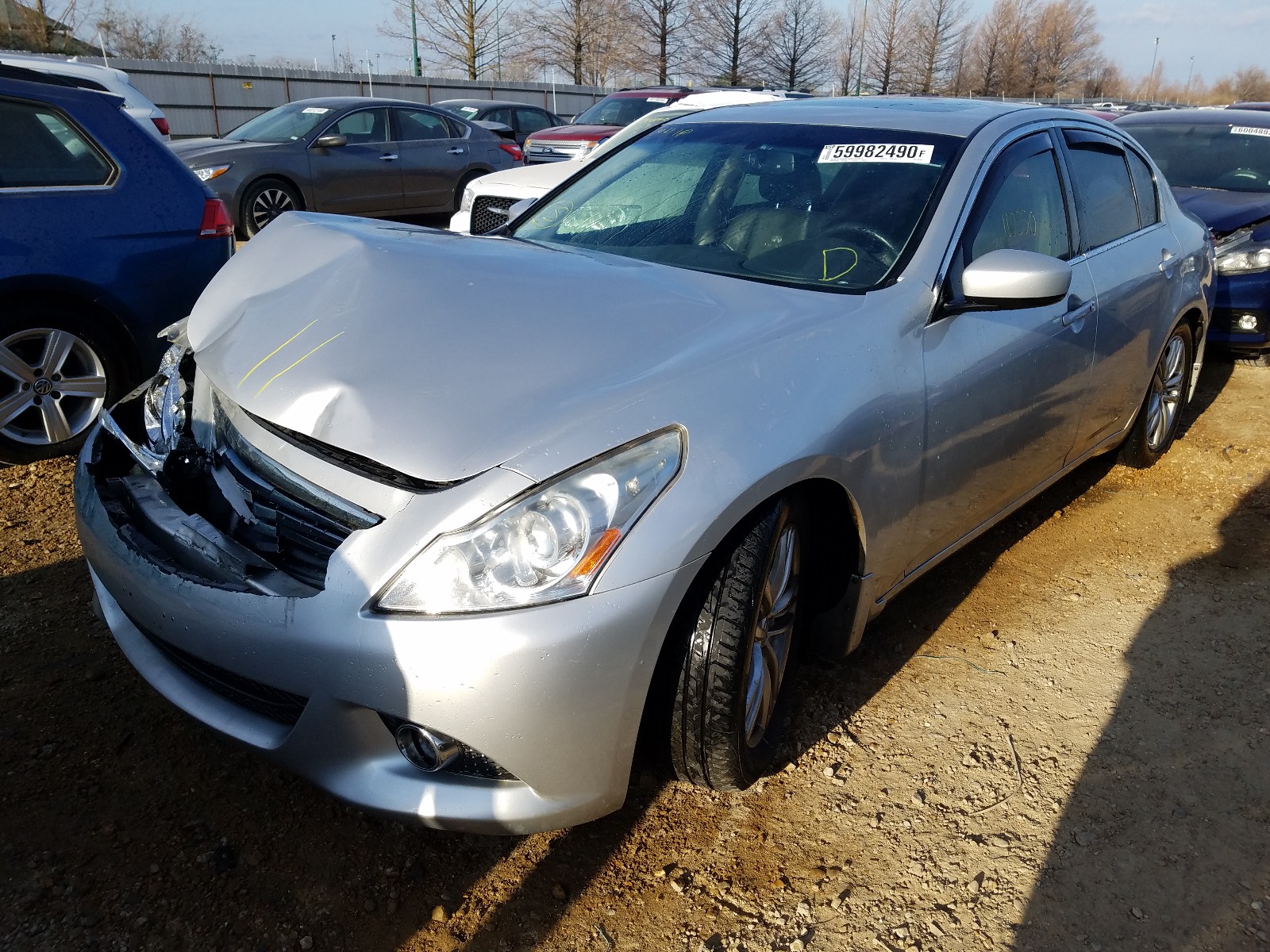 Photo 1 VIN: JN1CV6AR6CM681392 - INFINITI G37 