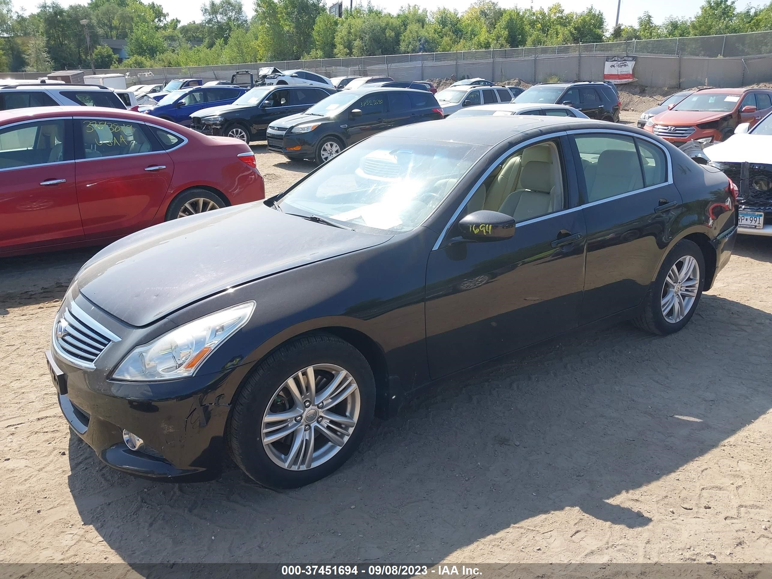 Photo 1 VIN: JN1CV6AR7CM679070 - INFINITI G 