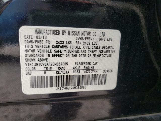 Photo 9 VIN: JN1CV6AR7DM354095 - INFINITI G37 