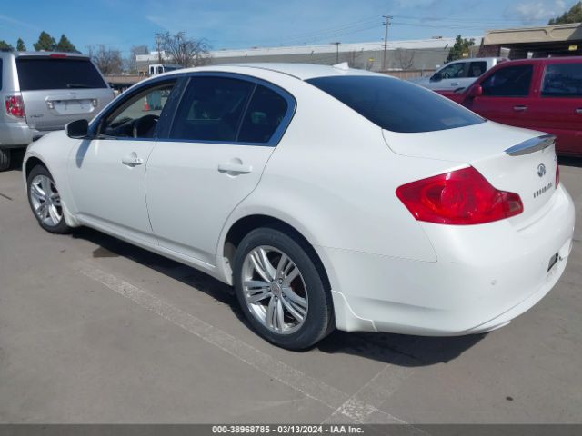 Photo 2 VIN: JN1CV6AR8DM762279 - INFINITI G37X 