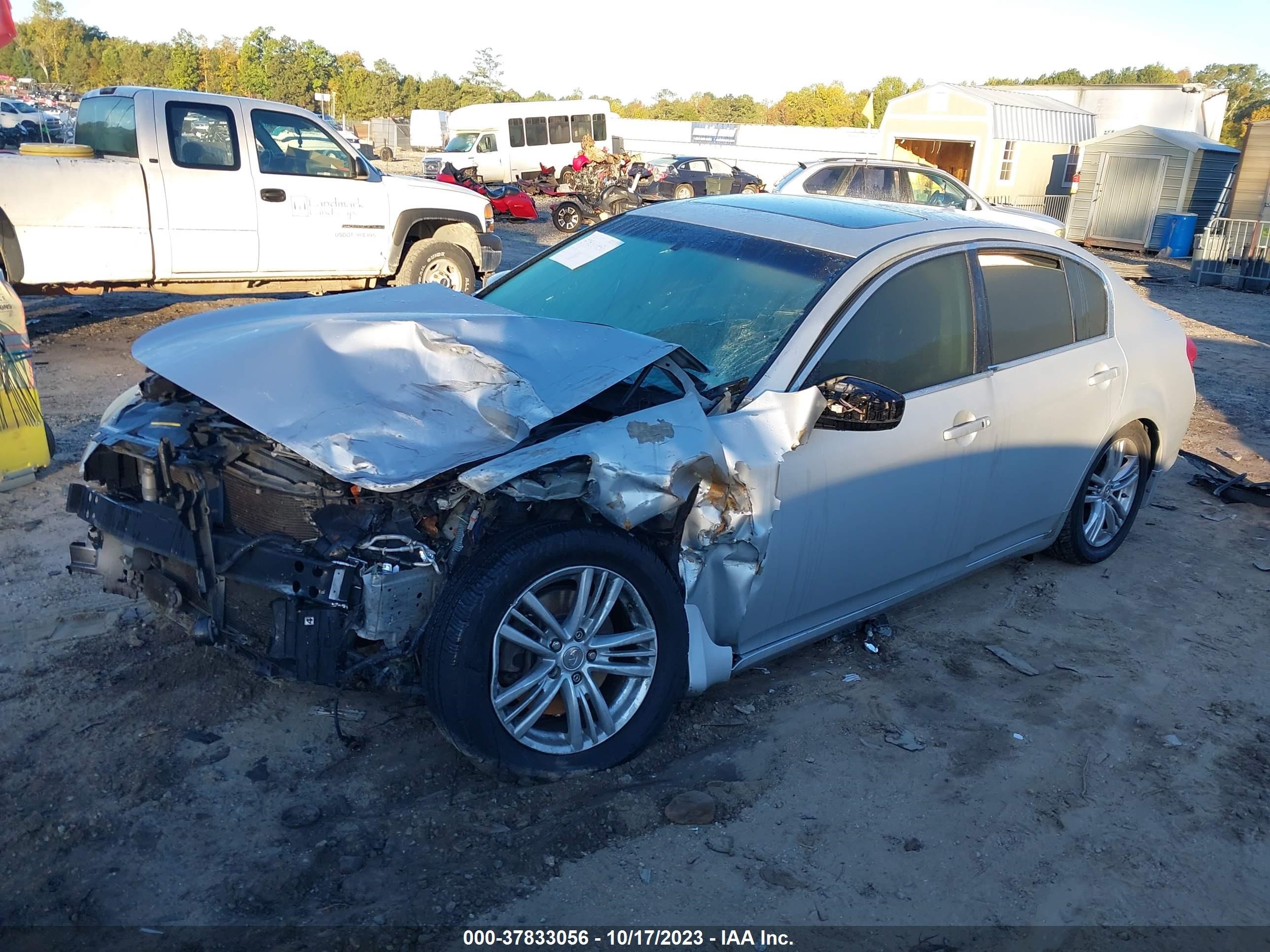 Photo 1 VIN: JN1CV6AR9BM350739 - INFINITI G 