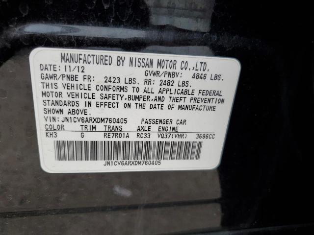 Photo 11 VIN: JN1CV6ARXDM760405 - INFINITI G37 