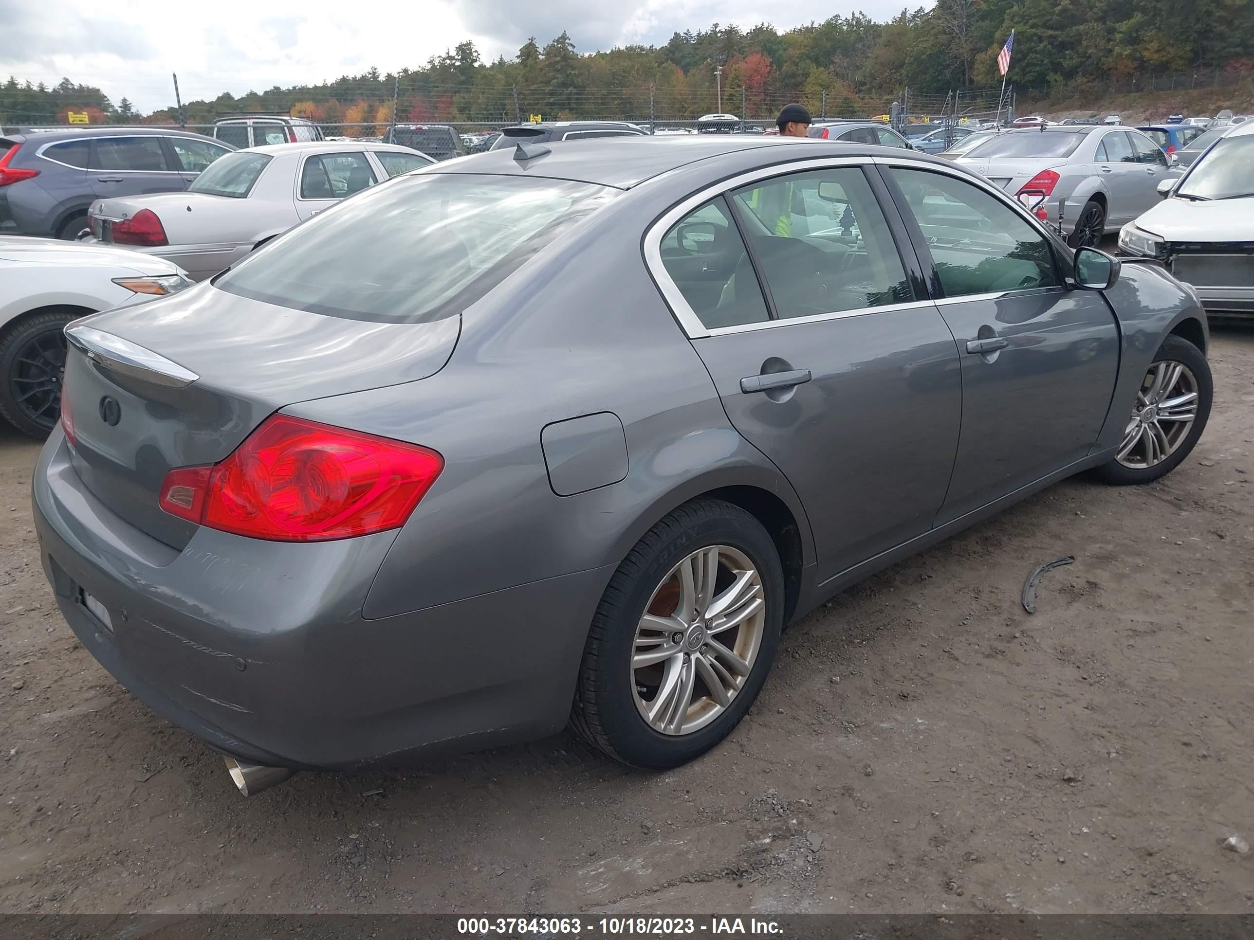 Photo 3 VIN: JN1CV6ARXDM766172 - INFINITI G 