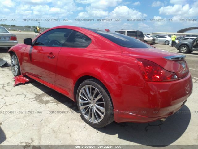 Photo 2 VIN: JN1CV6EK6DM922298 - INFINITI G37 COUPE 