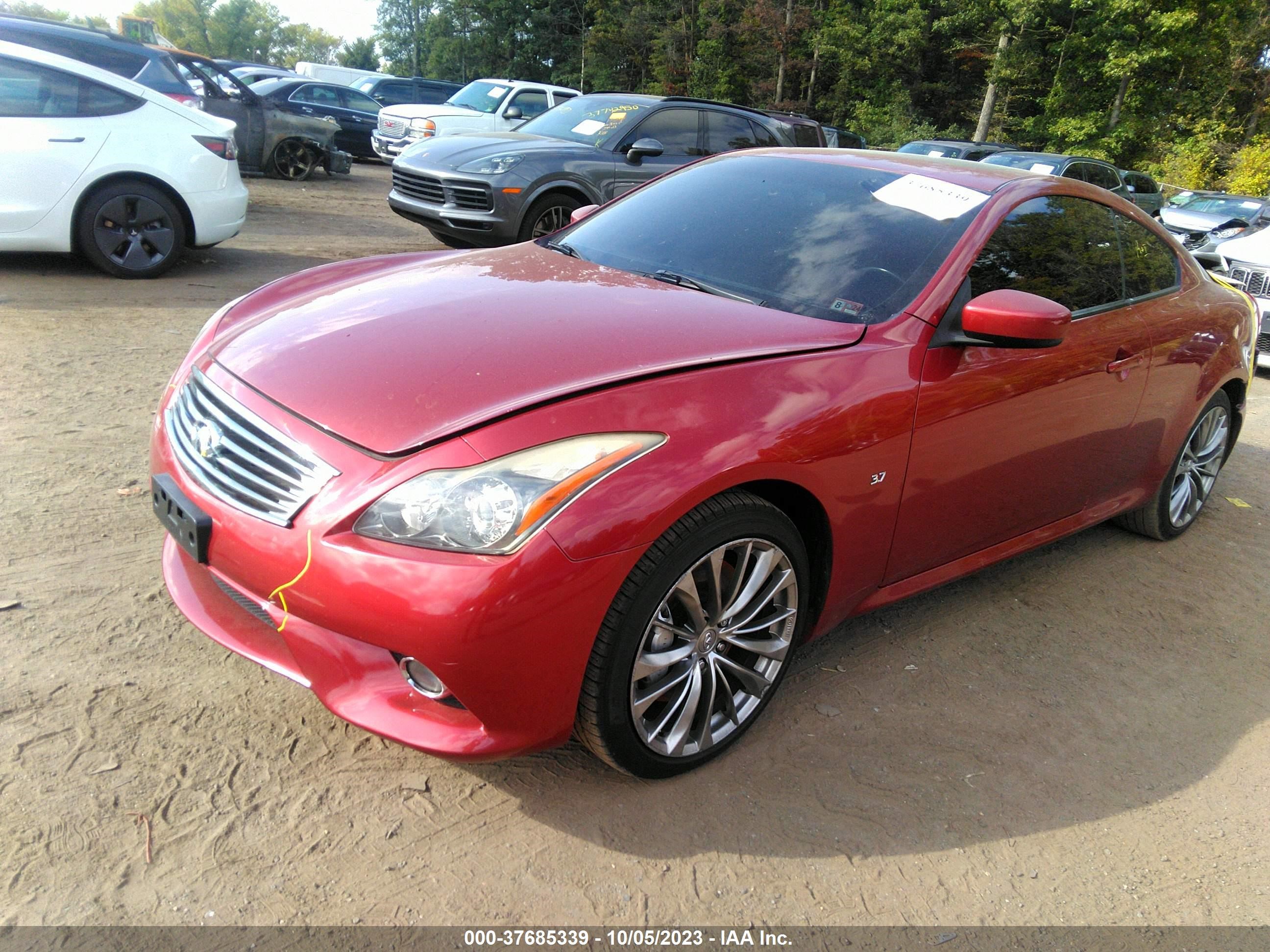 Photo 1 VIN: JN1CV6EL3EM131365 - INFINITI Q60 