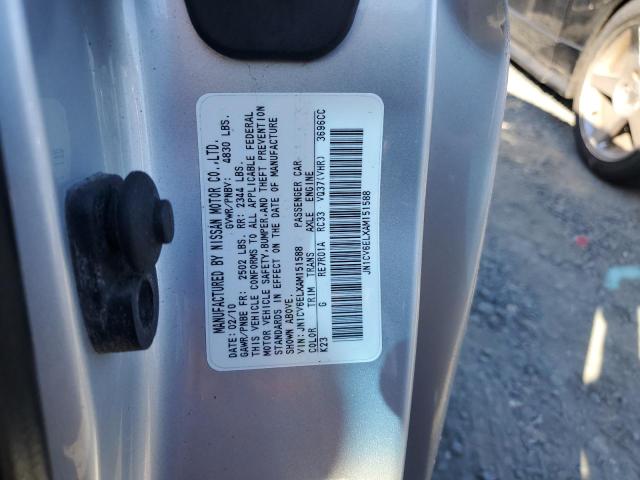 Photo 11 VIN: JN1CV6ELXAM151588 - INFINITI G37 