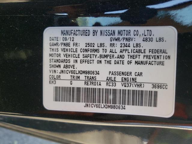 Photo 9 VIN: JN1CV6ELXDM980634 - INFINITI G37 X 