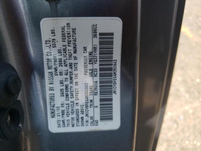 Photo 11 VIN: JN1CV6FE0AM350942 - INFINITI G37 BASE 