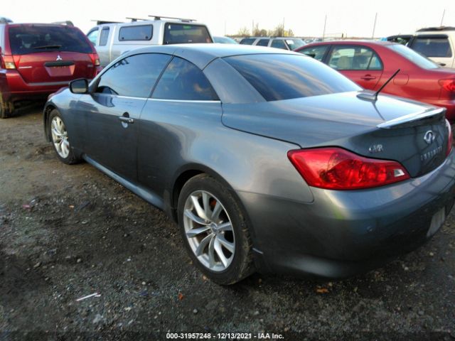 Photo 2 VIN: JN1CV6FE7CM201608 - INFINITI G37 CONVERTIBLE 