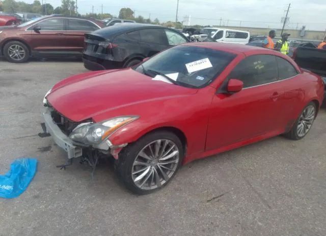 Photo 1 VIN: JN1CV6FE8CM201648 - INFINITI G37 CONVERTIBLE 